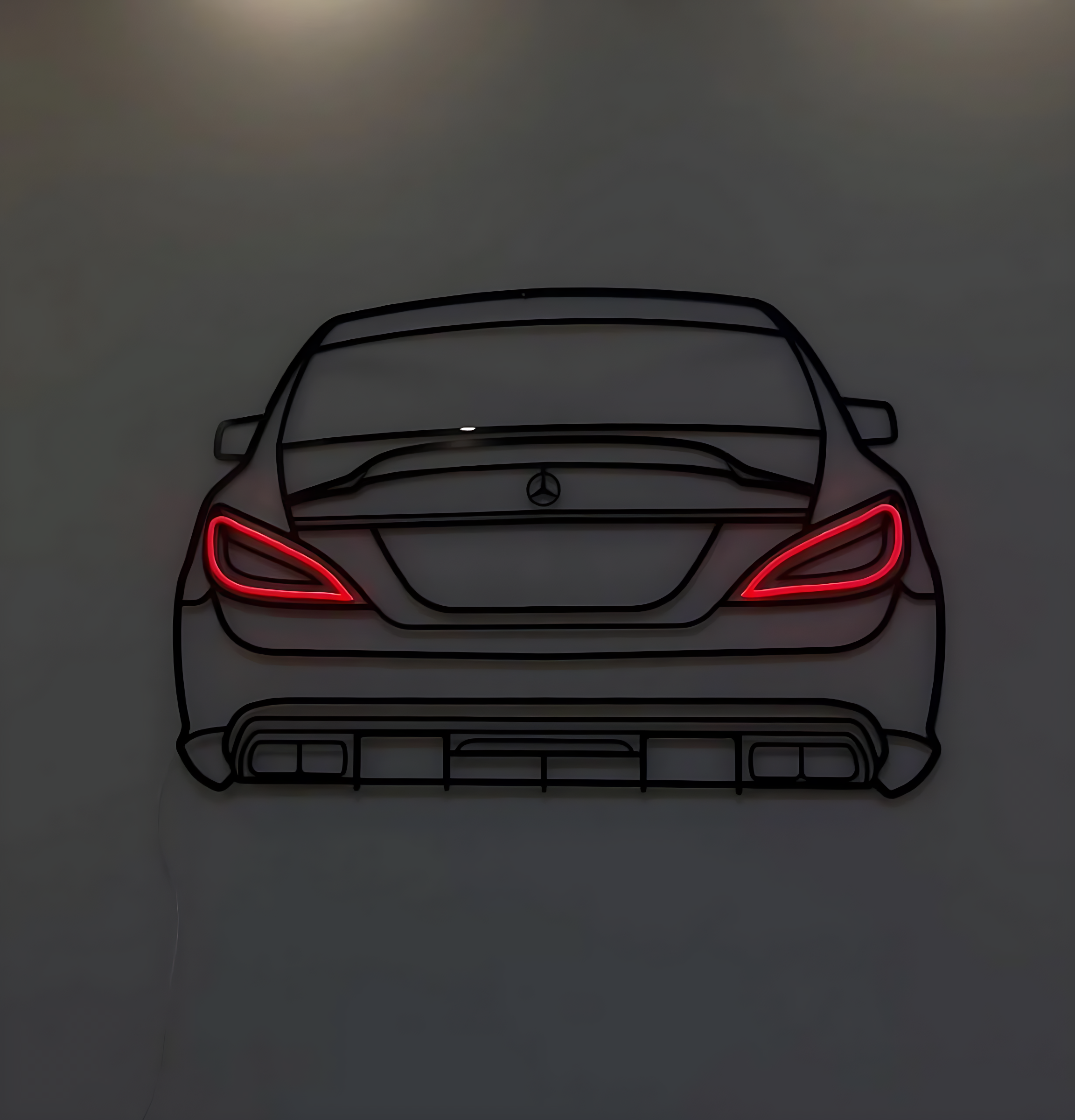 تابلو نئونی بنز CLS